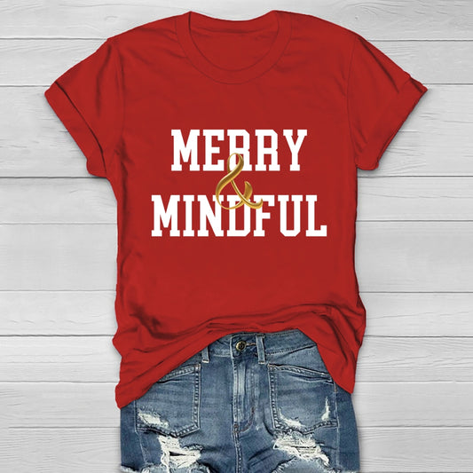 Merry And Mindful  Healthwear T-shirt