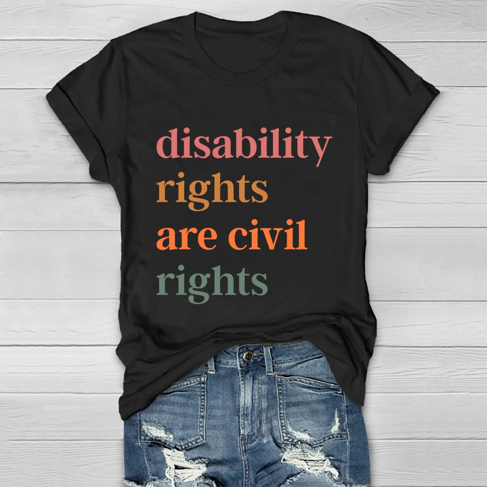 Disability Rights Are Civil Rights Healthwear T-shirt