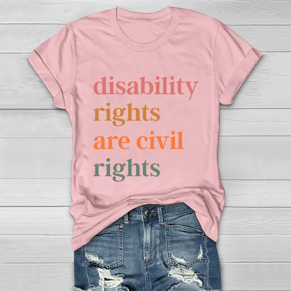 Disability Rights Are Civil Rights Healthwear T-shirt