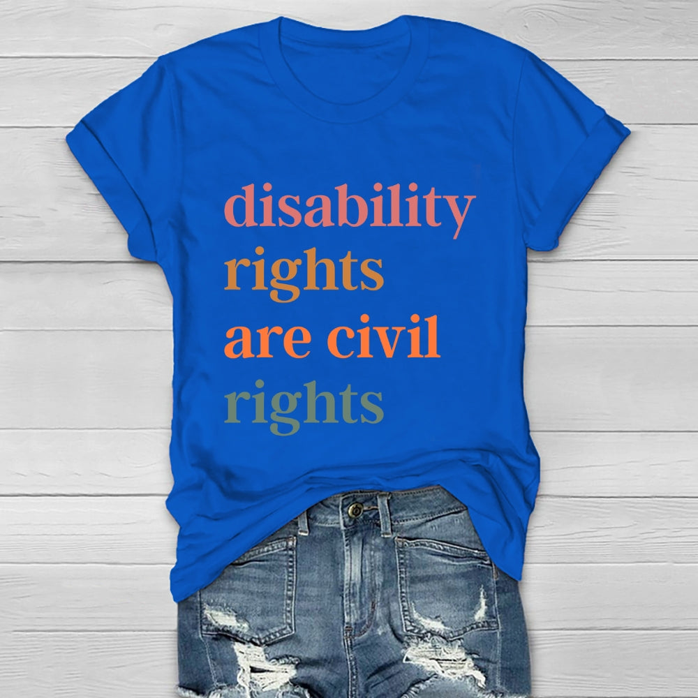 Disability Rights Are Civil Rights Healthwear T-shirt
