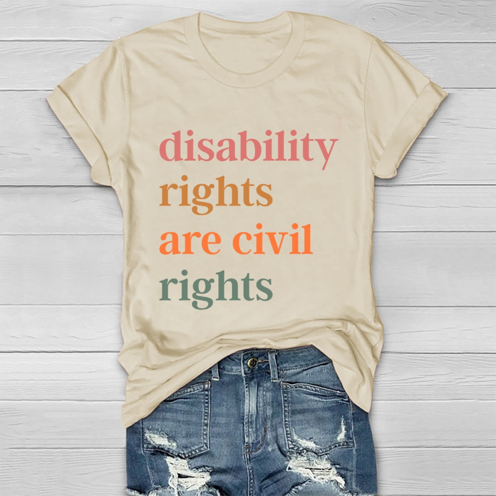 Disability Rights Are Civil Rights Healthwear T-shirt