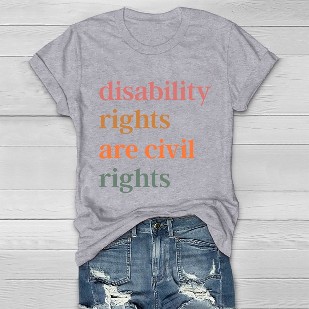 Disability Rights Are Civil Rights Healthwear T-shirt