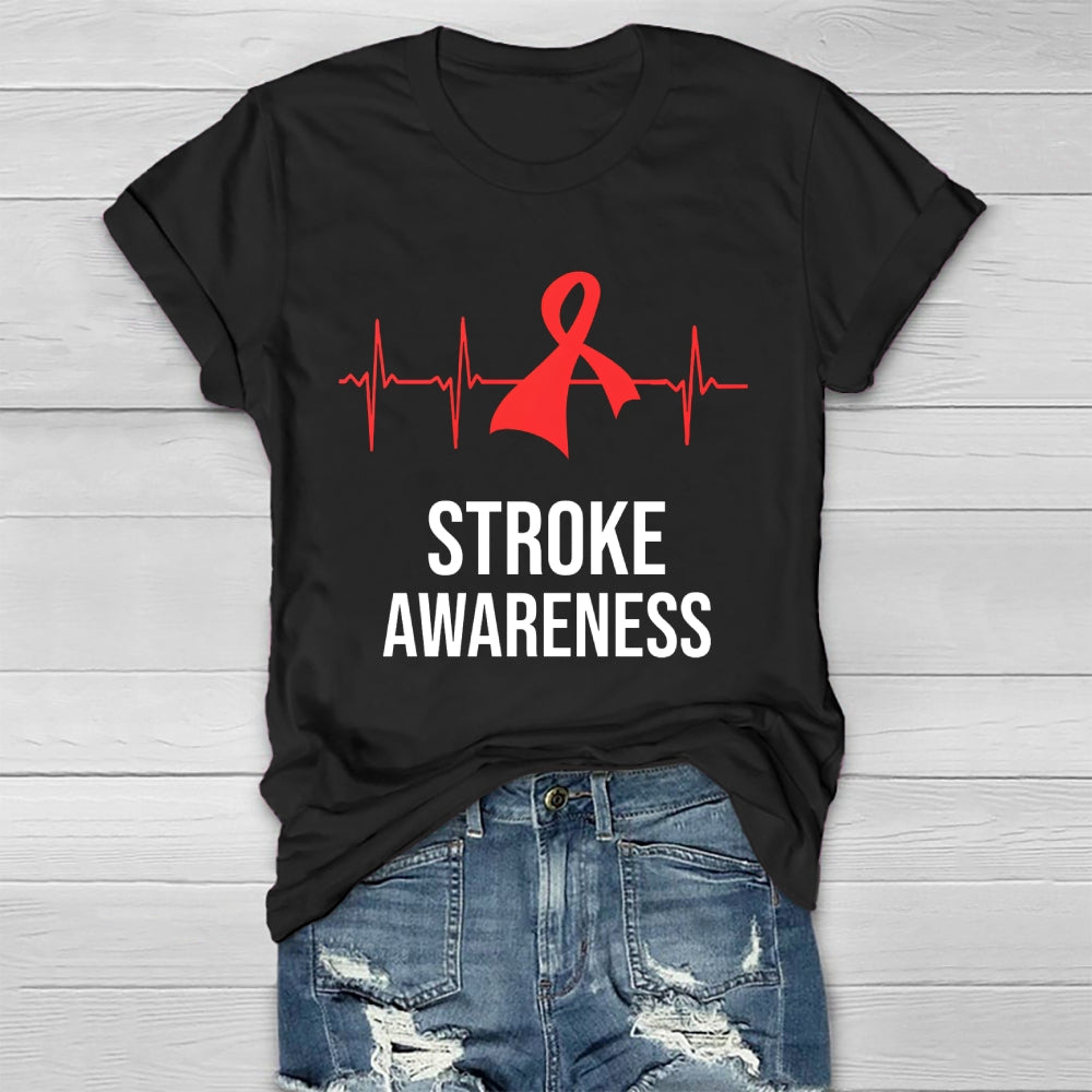 Stroke Awareness Healthwear T-shirt
