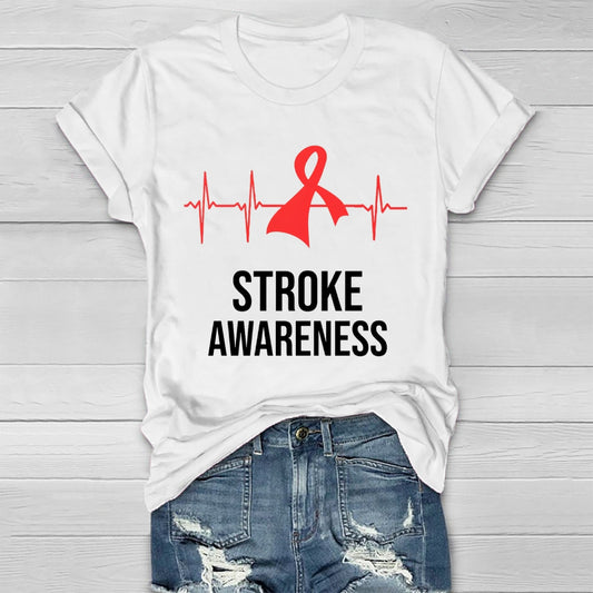 Stroke Awareness Healthwear T-shirt