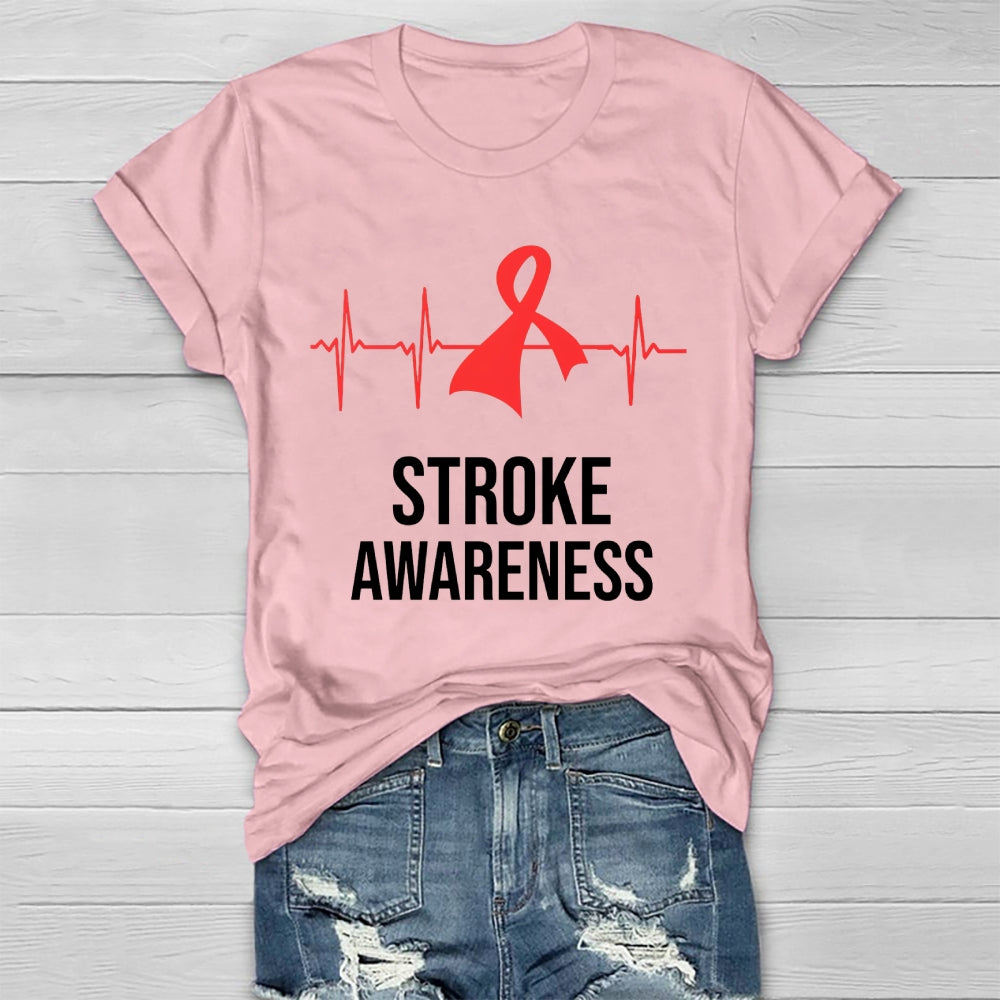 Stroke Awareness Healthwear T-shirt