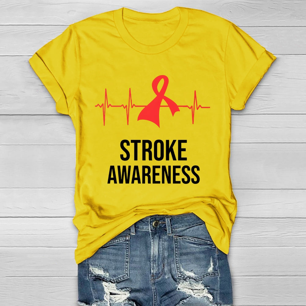 Stroke Awareness Healthwear T-shirt