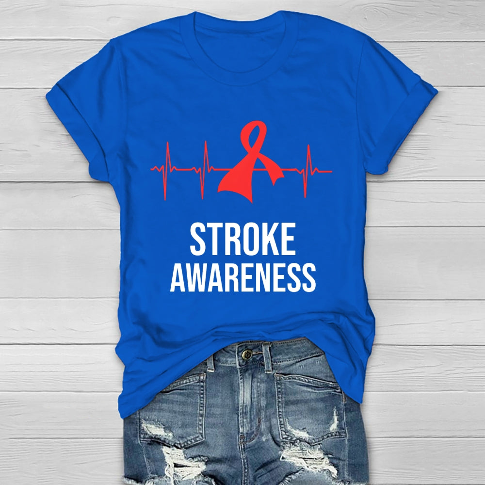 Stroke Awareness Healthwear T-shirt