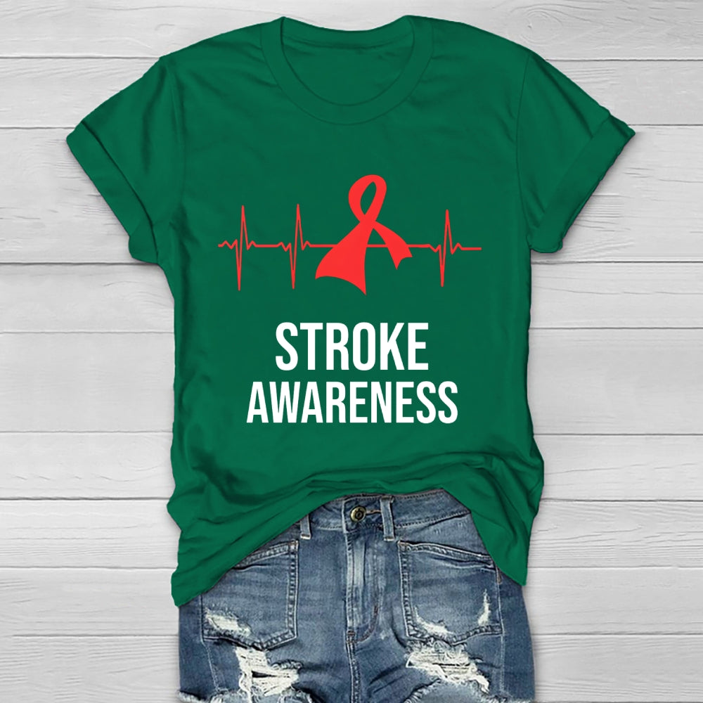 Stroke Awareness Healthwear T-shirt