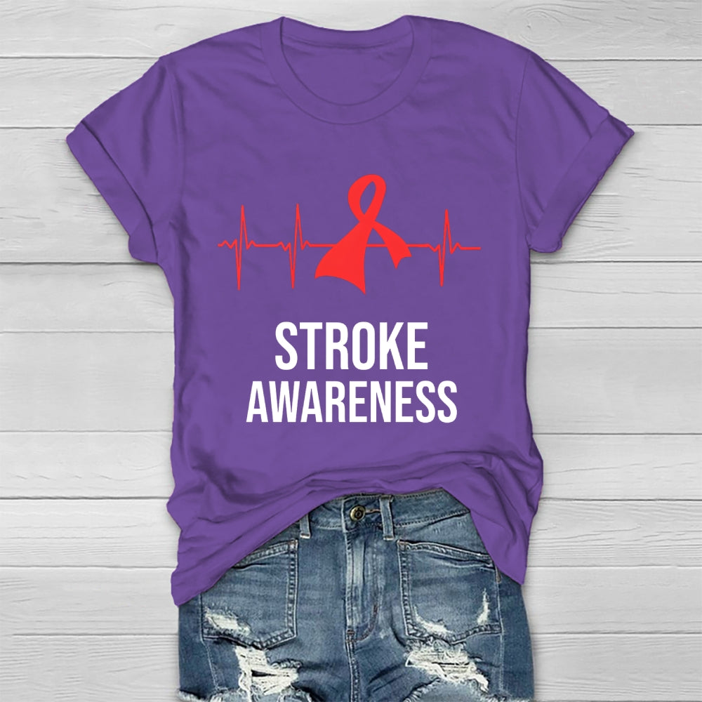 Stroke Awareness Healthwear T-shirt