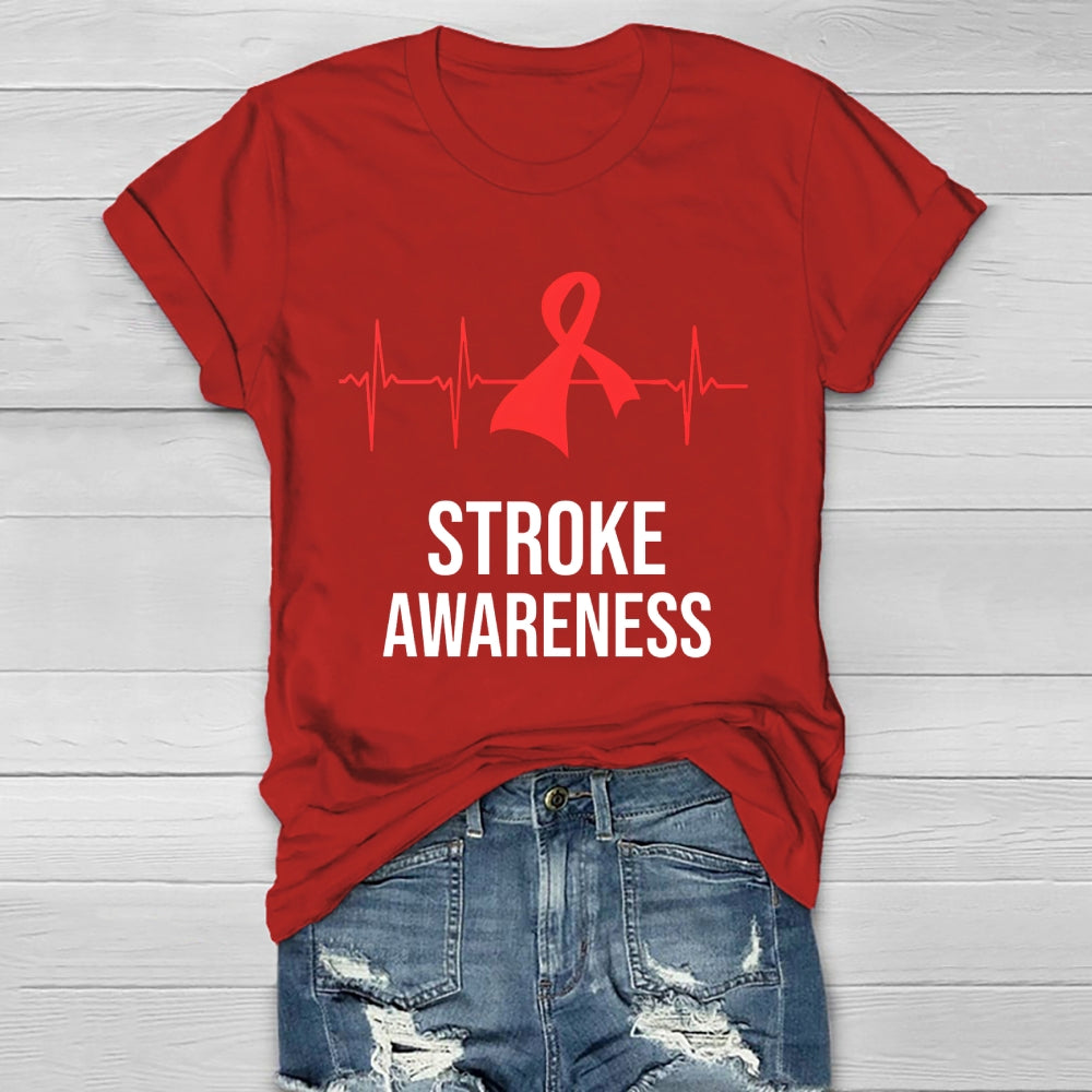 Stroke Awareness Healthwear T-shirt