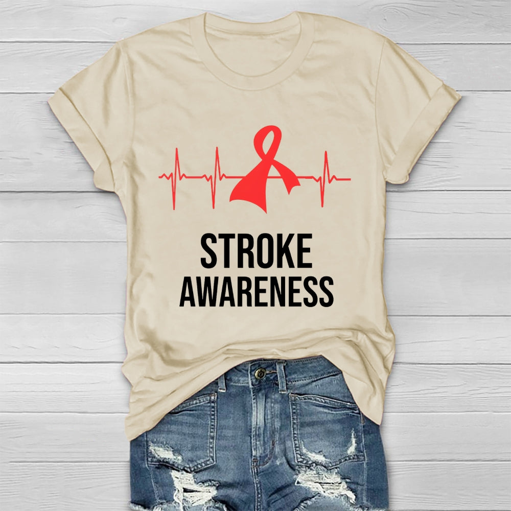 Stroke Awareness Healthwear T-shirt