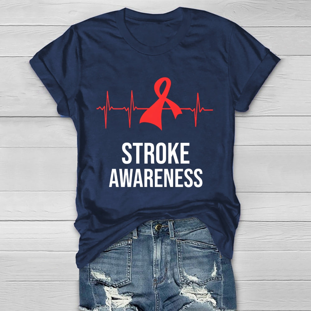 Stroke Awareness Healthwear T-shirt
