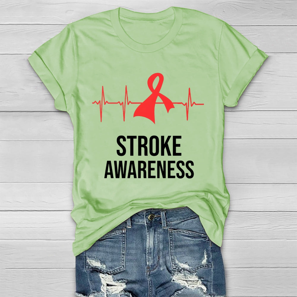 Stroke Awareness Healthwear T-shirt