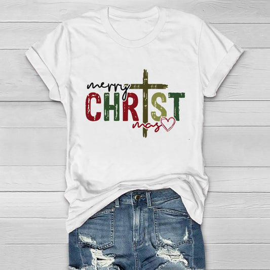 Jesus Merry Christmas Healthwear T-shirt