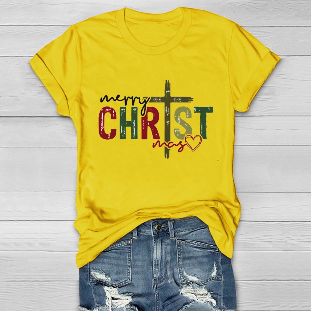 Jesus Merry Christmas Healthwear T-shirt