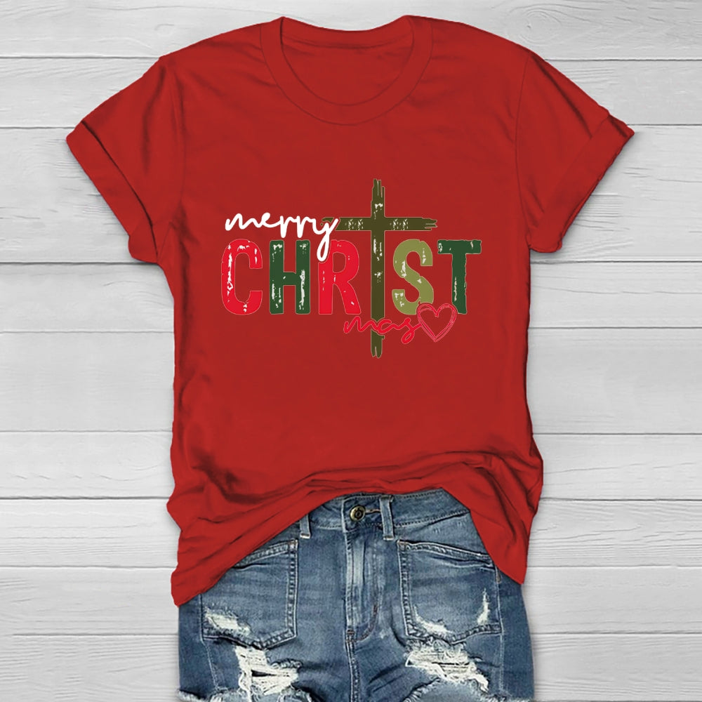 Jesus Merry Christmas Healthwear T-shirt