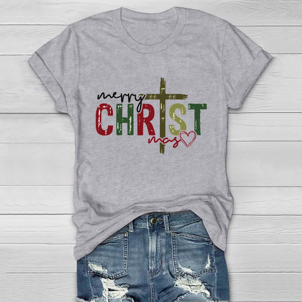 Jesus Merry Christmas Healthwear T-shirt