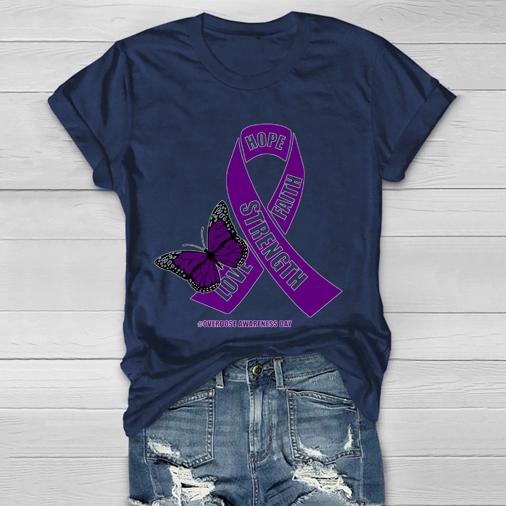 Overdose Awareness Day Healthwear T-shirt