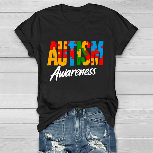 Autism Awareness Puzzle Healthwear T-shirt
