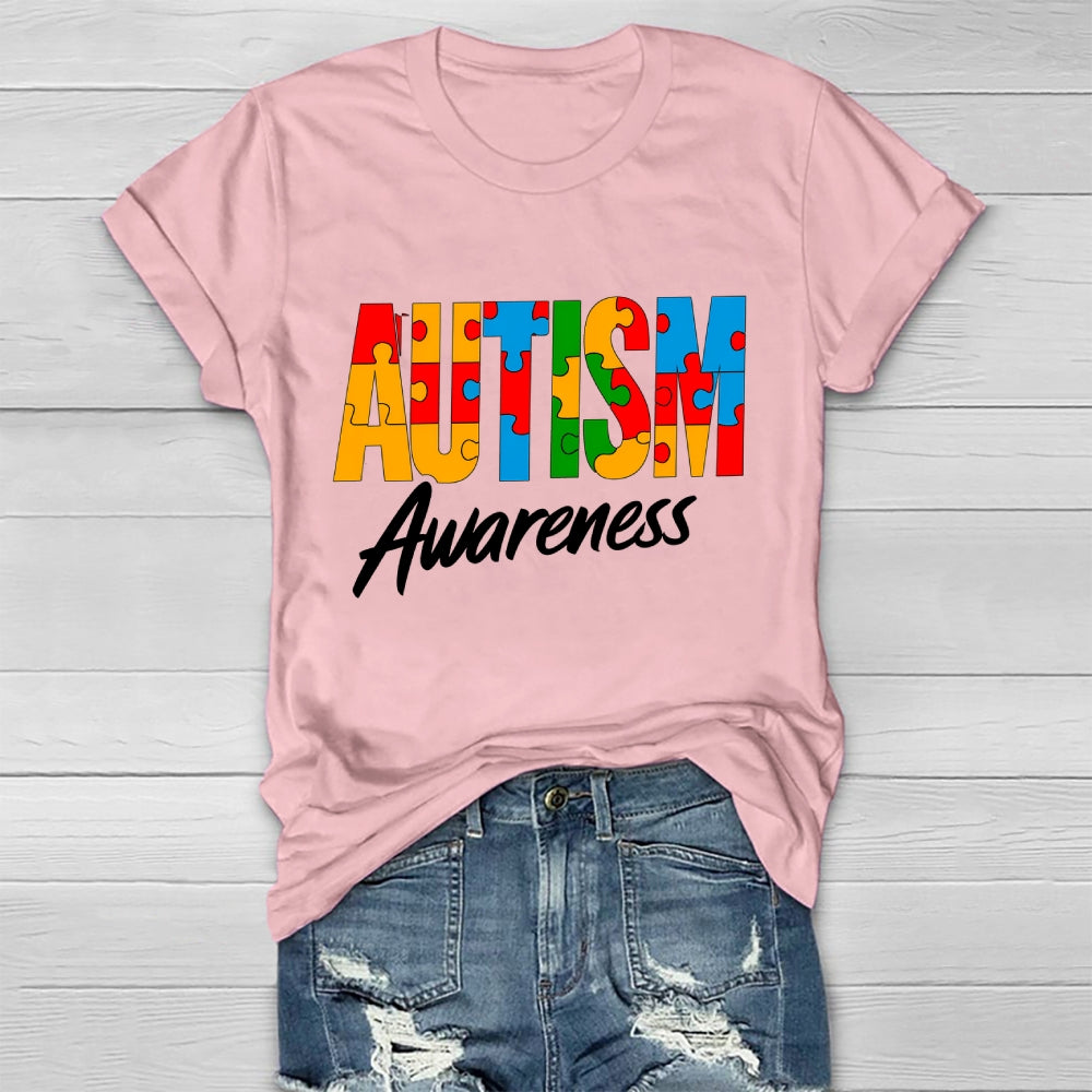 Autism Awareness Puzzle Healthwear T-shirt
