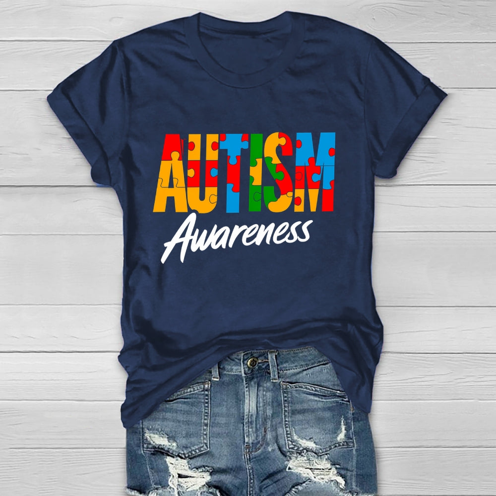 Autism Awareness Puzzle Healthwear T-shirt