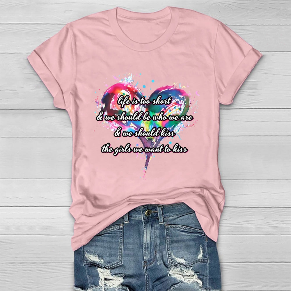 Life Is Too Short Healthwear T-shirt