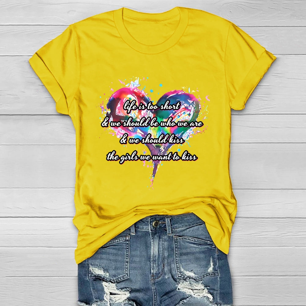 Life Is Too Short Healthwear T-shirt