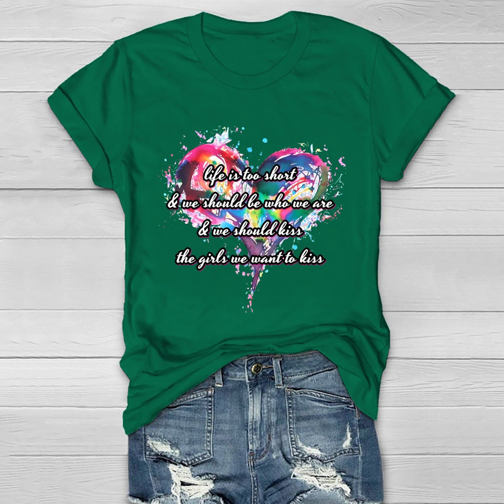 Life Is Too Short Healthwear T-shirt