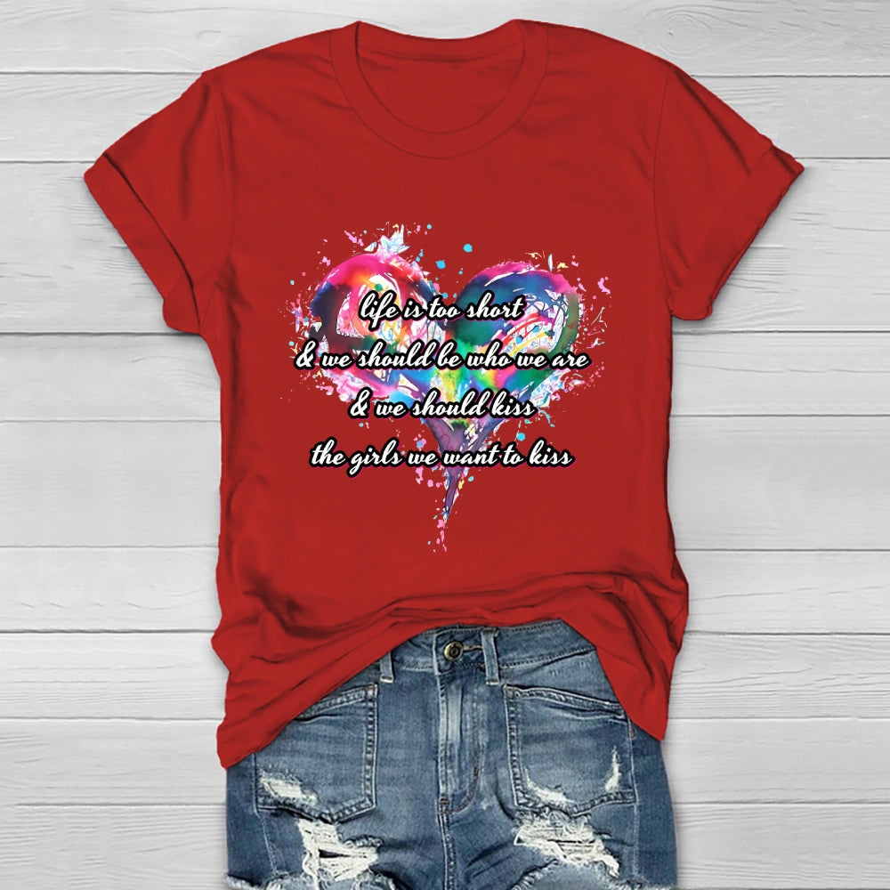 Life Is Too Short Healthwear T-shirt