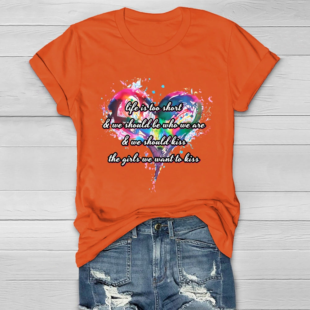 Life Is Too Short Healthwear T-shirt