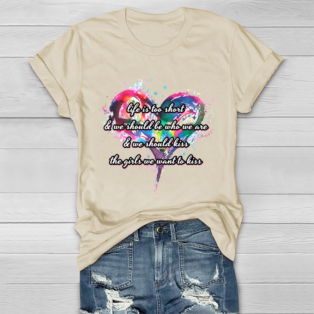 Life Is Too Short Healthwear T-shirt