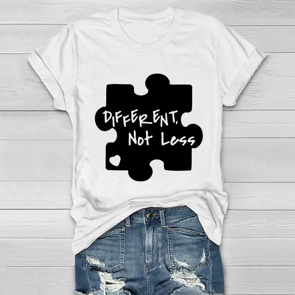 Different Not Less  Healthwear T-shirt