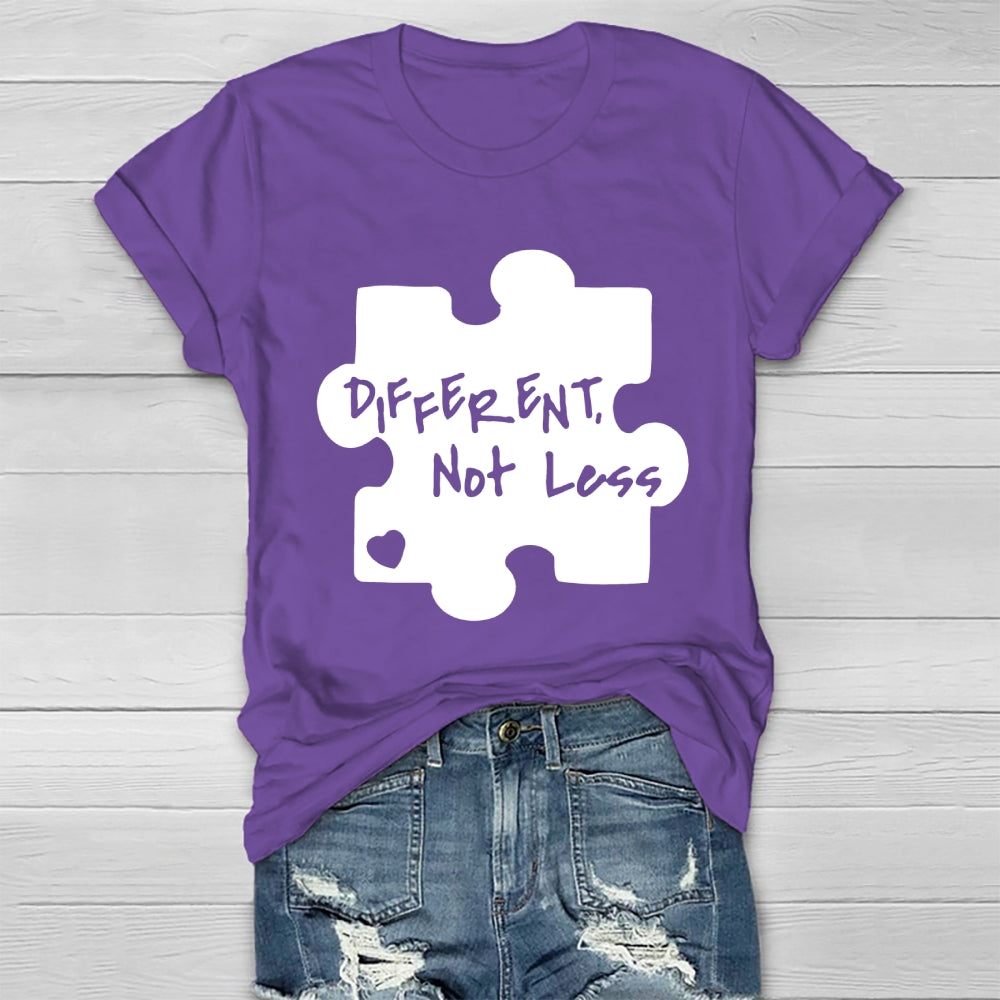 Different Not Less  Healthwear T-shirt