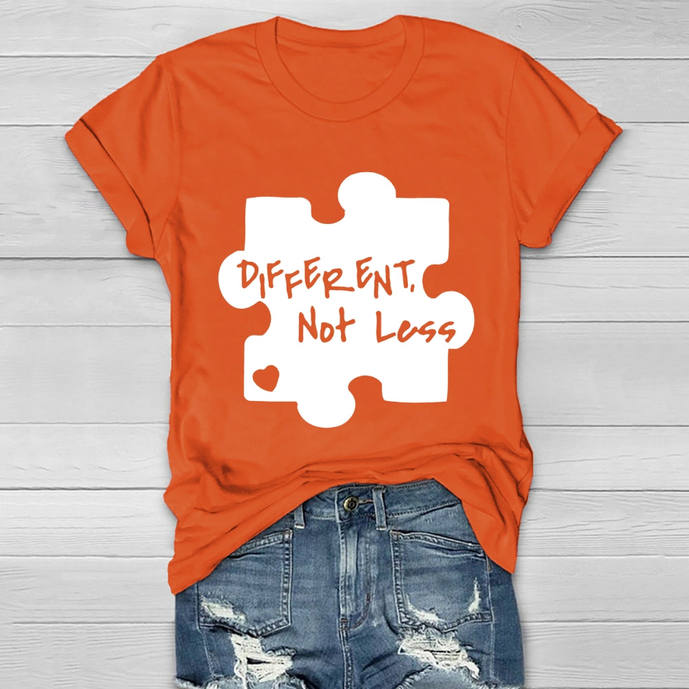 Different Not Less  Healthwear T-shirt