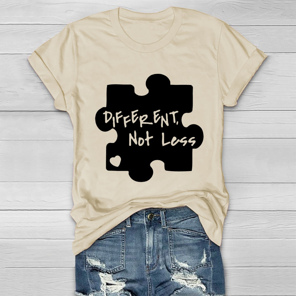Different Not Less  Healthwear T-shirt