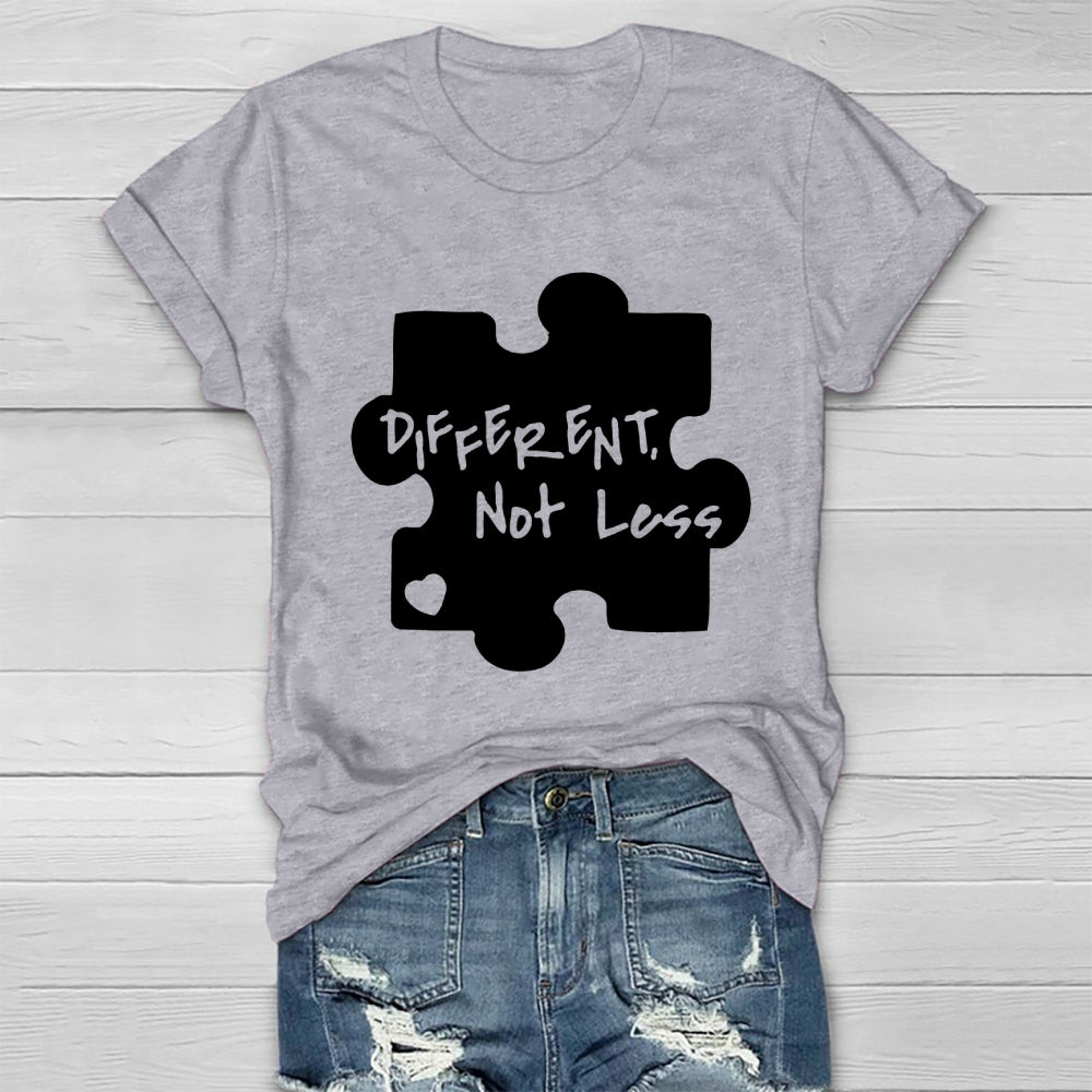 Different Not Less  Healthwear T-shirt