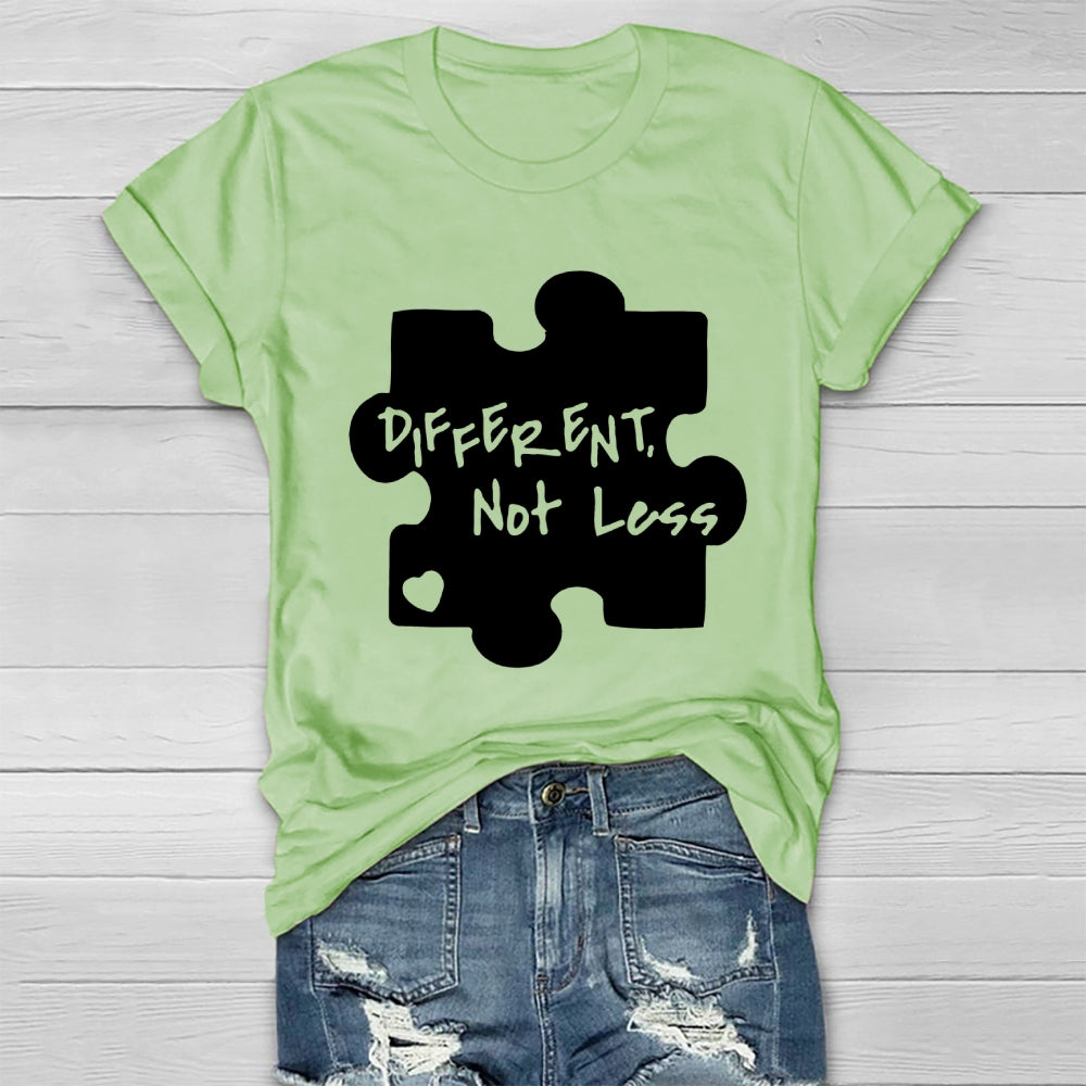 Different Not Less  Healthwear T-shirt