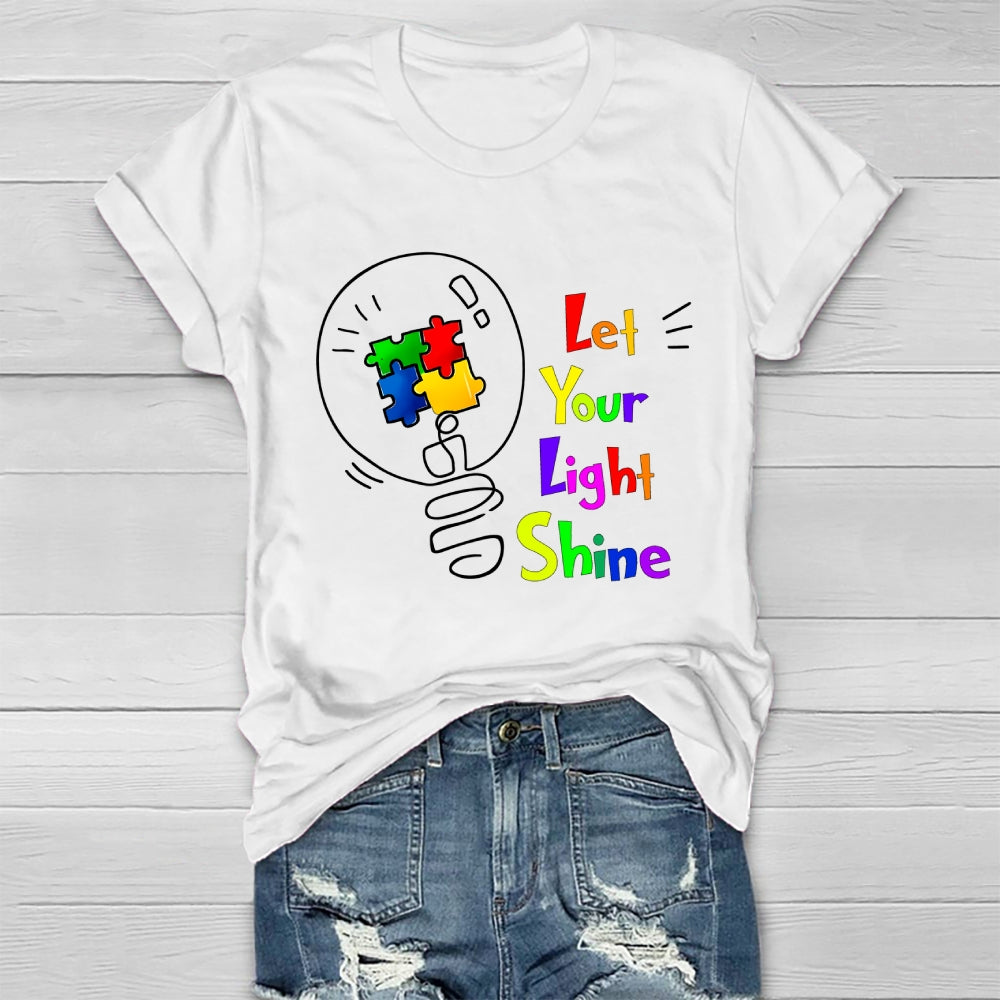 Let Your Light Shine Healthwear T-shirt