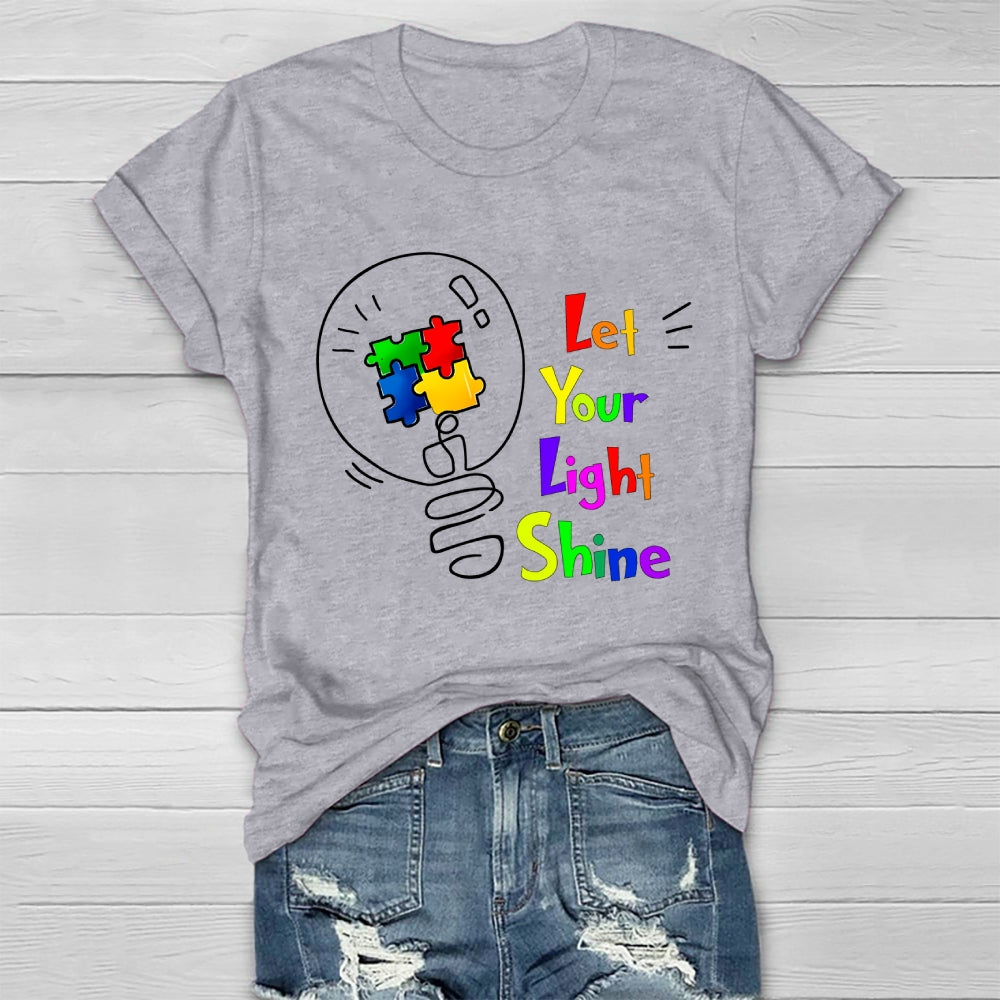 Let Your Light Shine Healthwear T-shirt