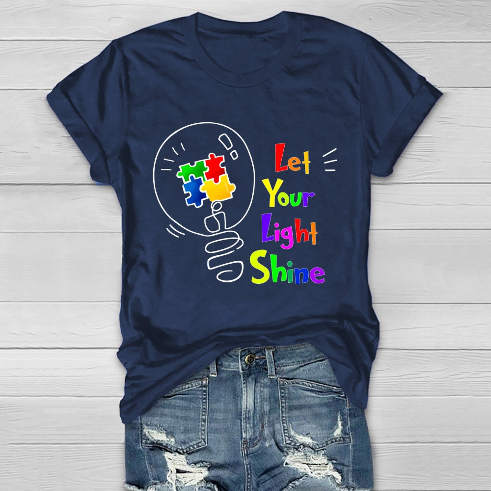 Let Your Light Shine Healthwear T-shirt
