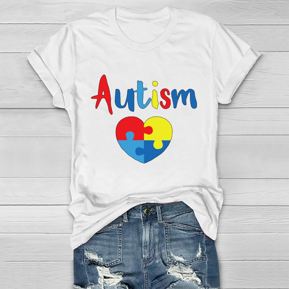 Autism Love Awareness Healthwear T-shirt