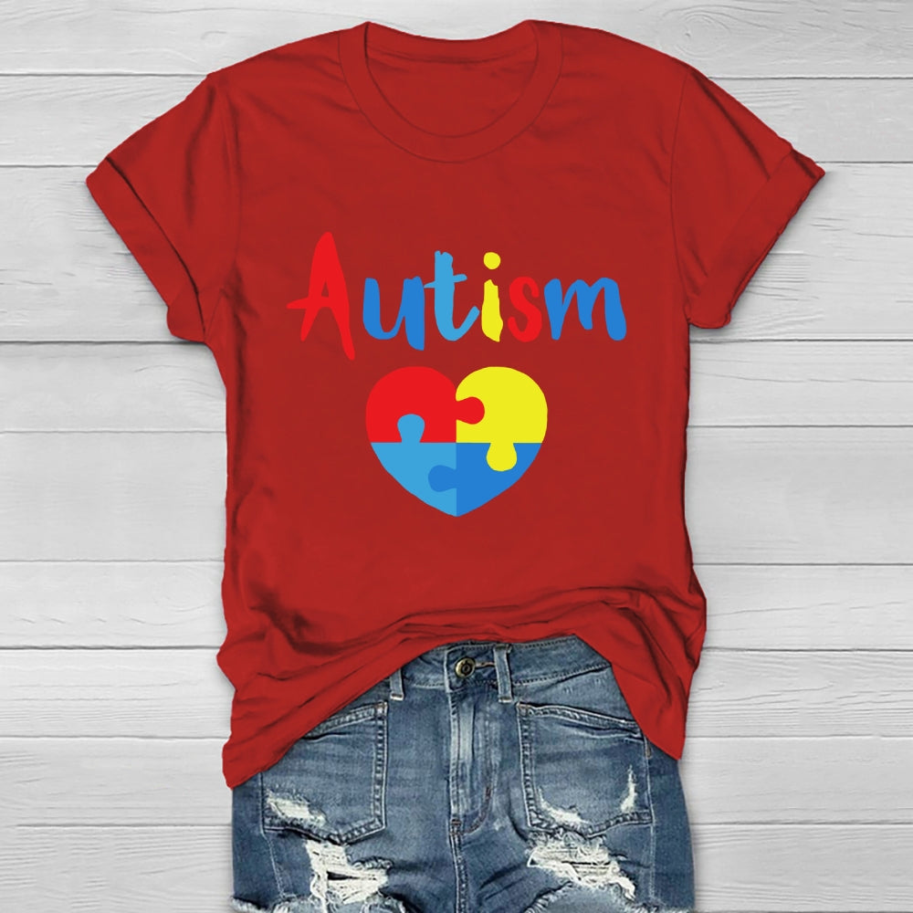 Autism Love Awareness Healthwear T-shirt