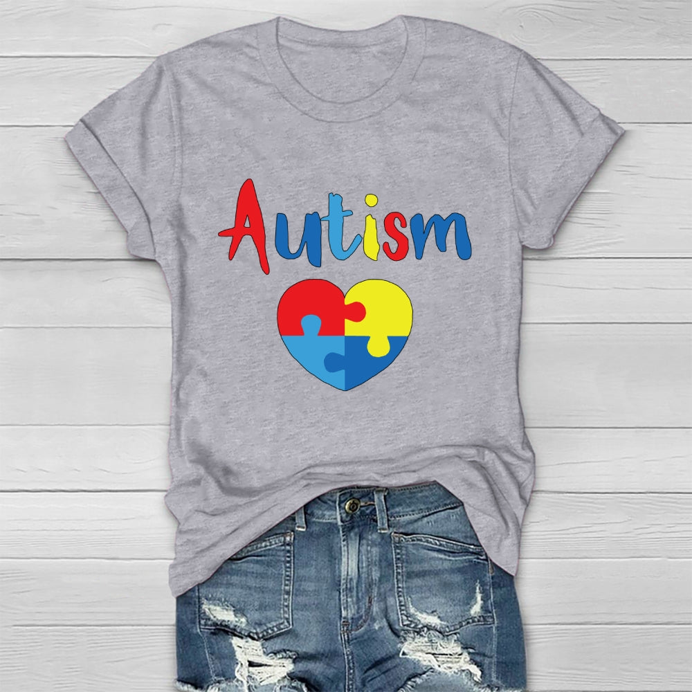 Autism Love Awareness Healthwear T-shirt