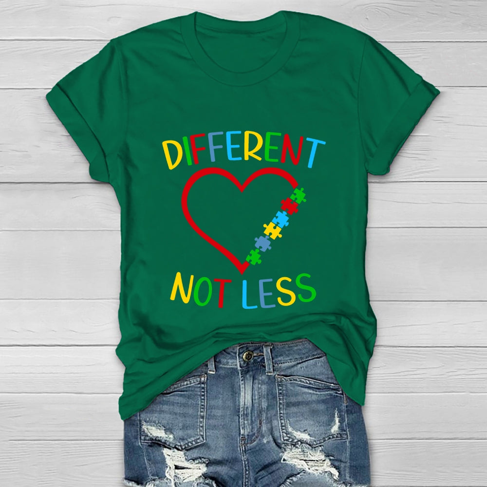 Different Not Less  Healthwear T-shirt