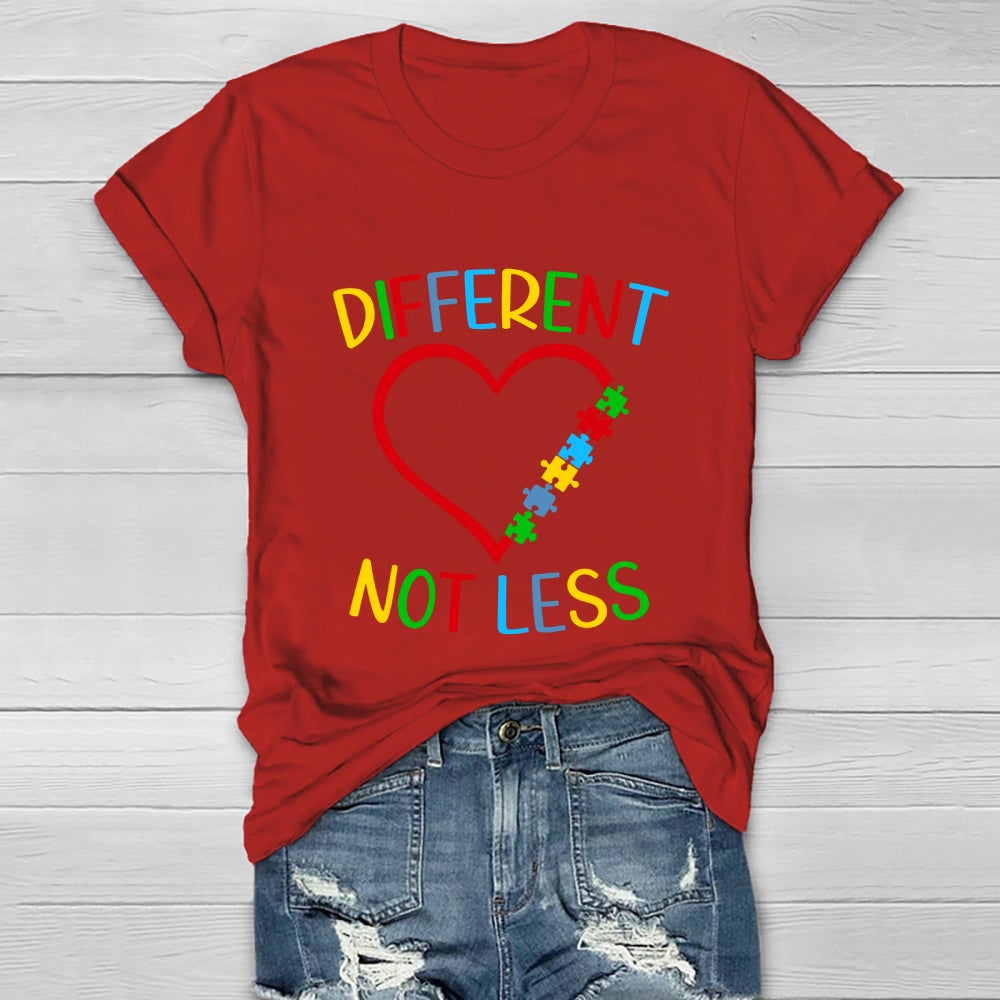 Different Not Less  Healthwear T-shirt