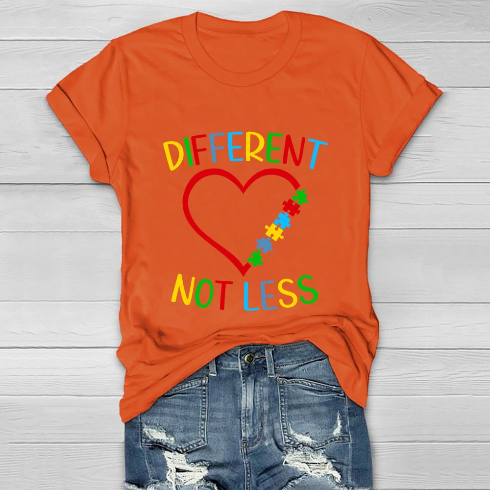 Different Not Less  Healthwear T-shirt