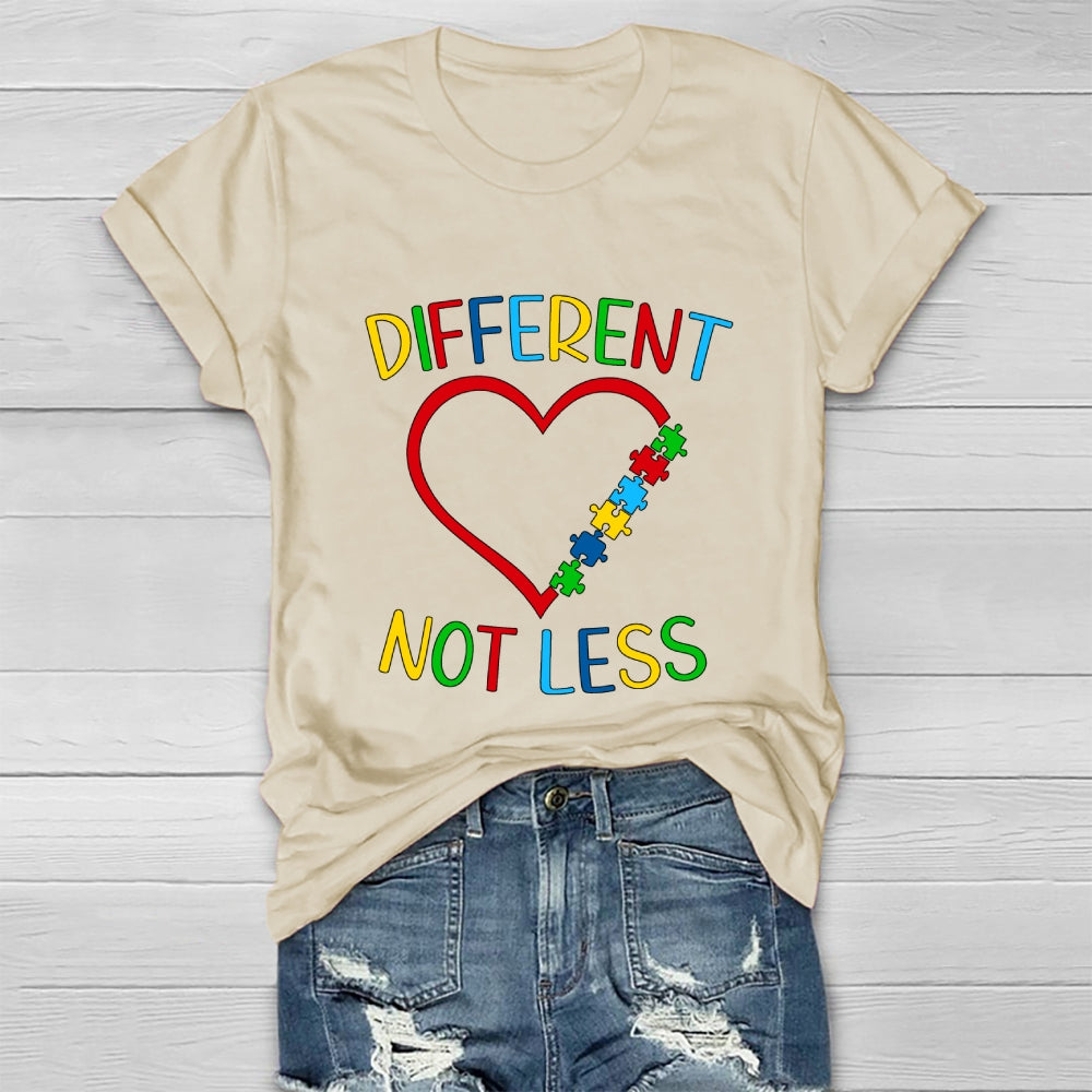 Different Not Less  Healthwear T-shirt