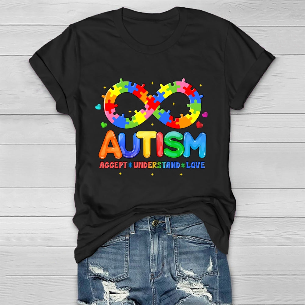 Autism Awareness Accept Understand Love Healthwear T-shirt