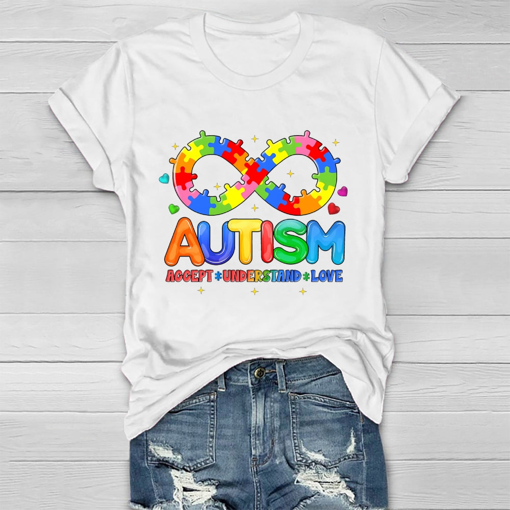 Autism Awareness Accept Understand Love Healthwear T-shirt