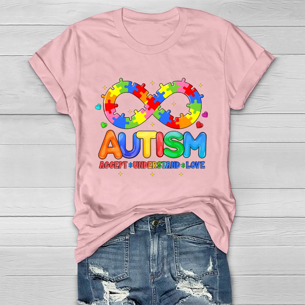 Autism Awareness Accept Understand Love Healthwear T-shirt